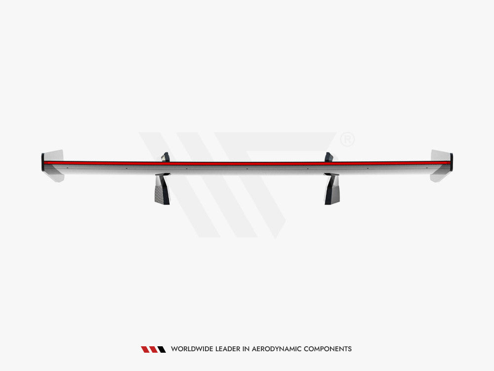 Maxton Carbon Spoiler + LED Chevrolet Corvette C8 - Wayside Performance 