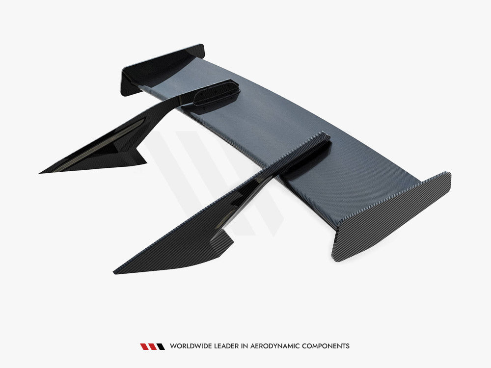 Maxton Carbon Spoiler + LED Chevrolet Corvette C8 - Wayside Performance 