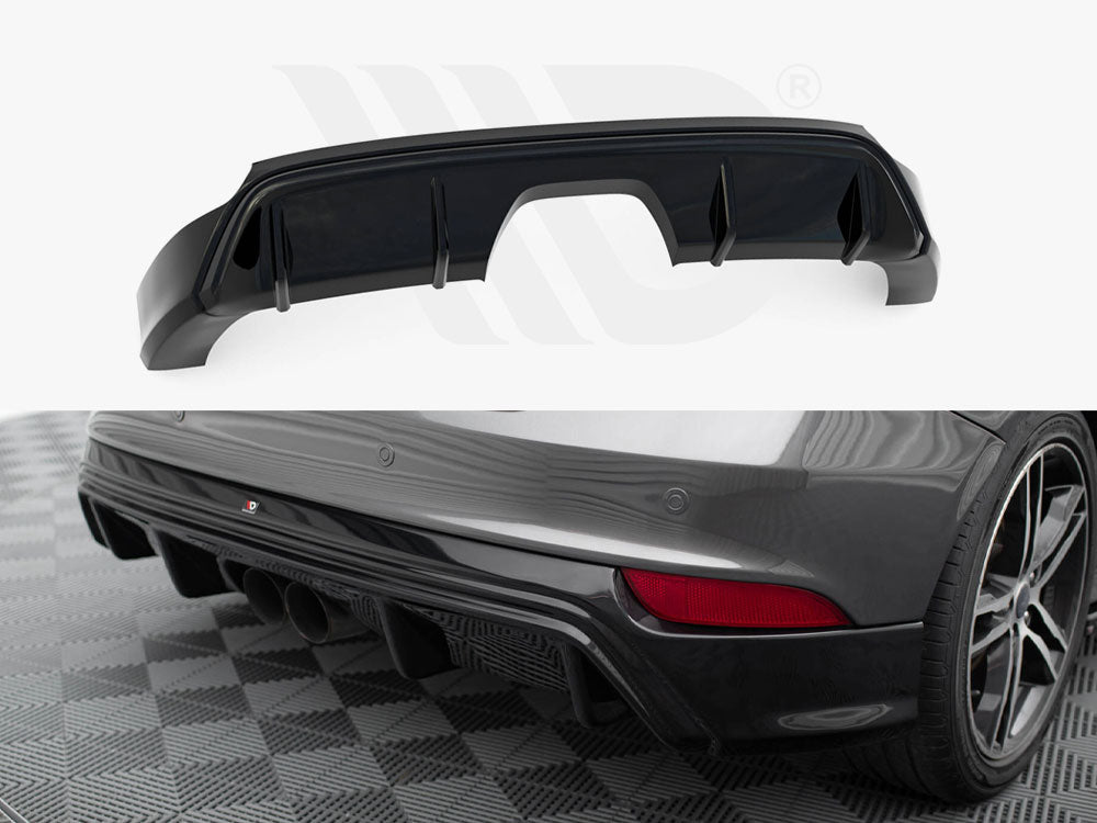 Maxton Design Rear Valance Ford Focus Mk3 St (Facelift) Rs-look (2015-2018)