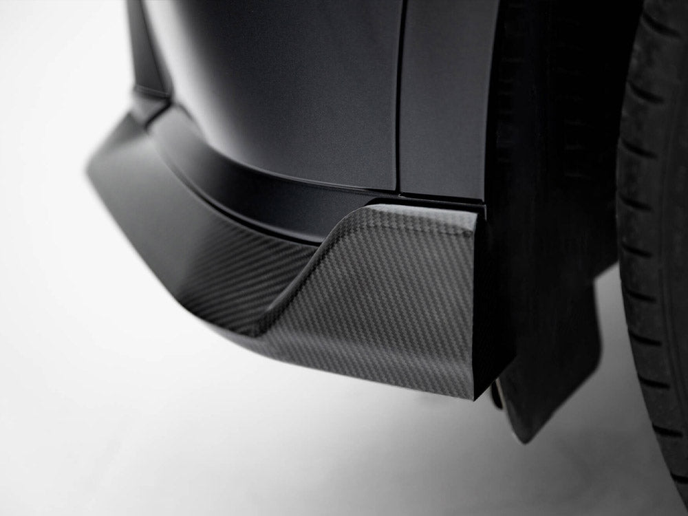 Carbon Fiber Rear Diffuser BMW X7 M-Pack G07 Facelift - Wayside Performance 