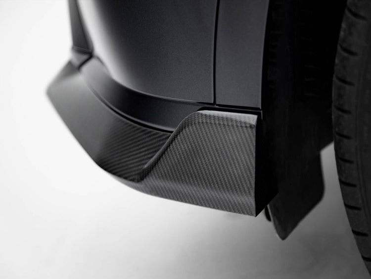 Carbon Fiber Rear Diffuser BMW X7 M-Pack G07 Facelift - Wayside Performance 