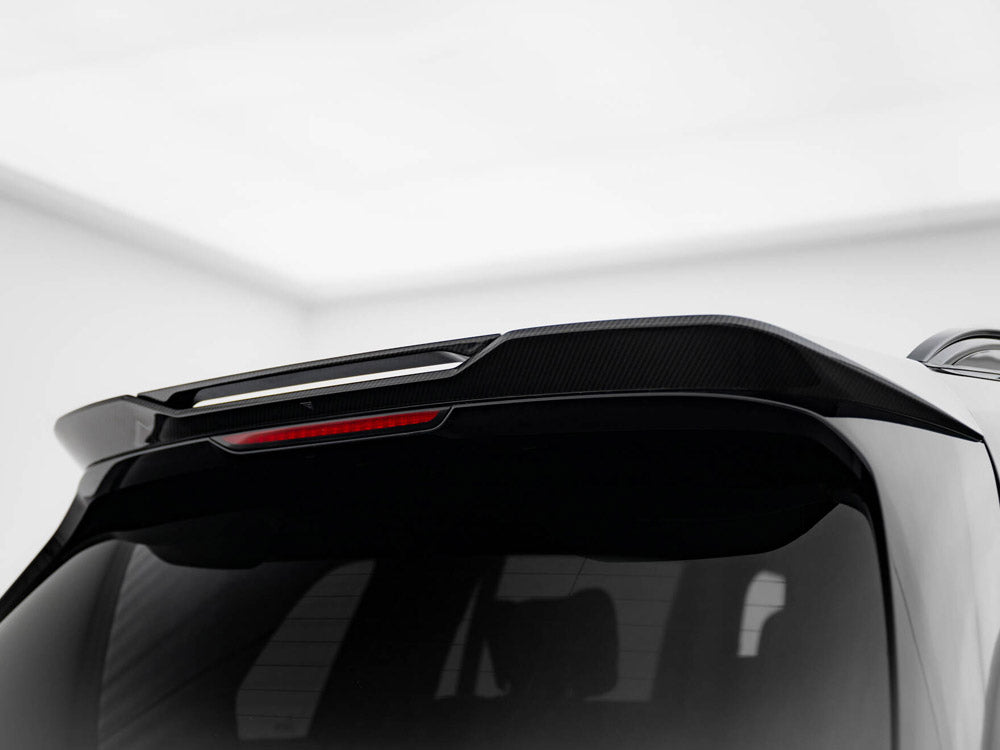Carbon Fiber Tailgate Spoiler BMW X7 M-Pack G07 Facelift - Wayside Performance 
