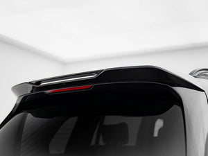 Carbon Fiber Tailgate Spoiler BMW X7 M-Pack G07 Facelift - Wayside Performance 