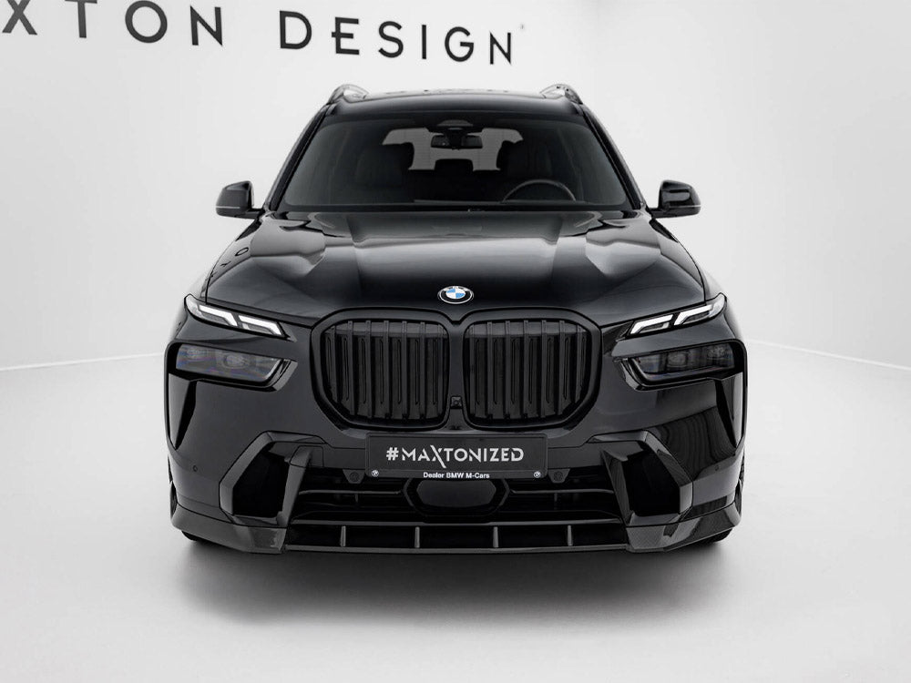 Carbon Fiber Front Splitter BMW X7 M-Pack G07 Facelift - Wayside Performance 