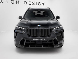 Carbon Fiber Front Splitter BMW X7 M-Pack G07 Facelift - Wayside Performance 