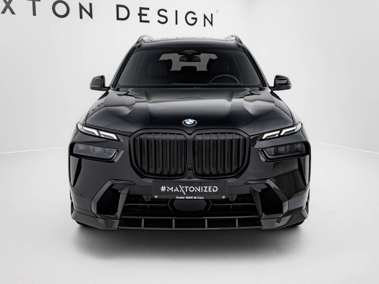 Carbon Fiber Front Splitter BMW X7 M-Pack G07 Facelift - Wayside Performance 