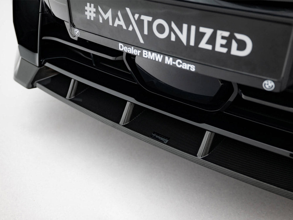 Carbon Fiber Front Splitter BMW X7 M-Pack G07 Facelift - Wayside Performance 