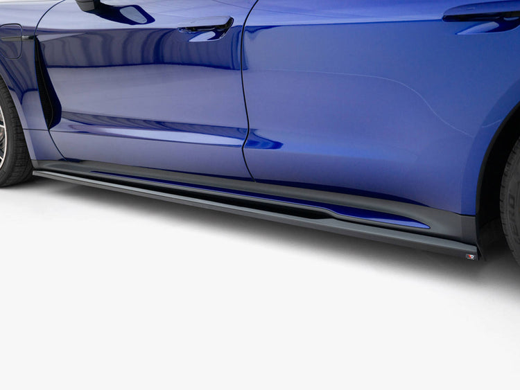 Maxton Design Side Skirts Diffusers Porsche Taycan Mk1 - Wayside Performance 