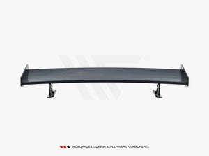 Carbon Spoiler With External Brackets Uprights + LED Audi A3 / A3 S-Line / S3 / RS3 Sedan 8V / 8V Facelift - Wayside Performance 