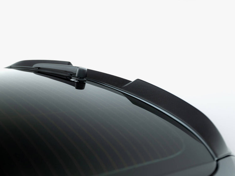 Prepreg Carbon Fiber Tailgate Spoiler (Lower) Audi RS6 C8 - Wayside Performance 