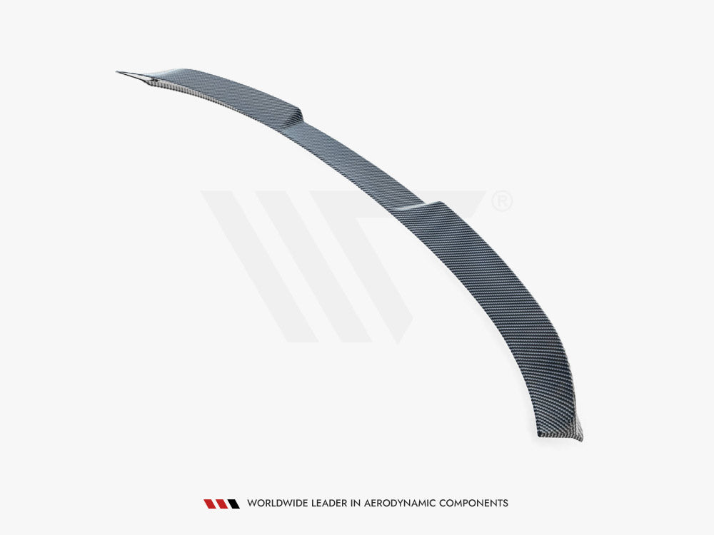 Prepreg Carbon Fiber Tailgate Spoiler (Lower) Audi RS6 C8 - Wayside Performance 