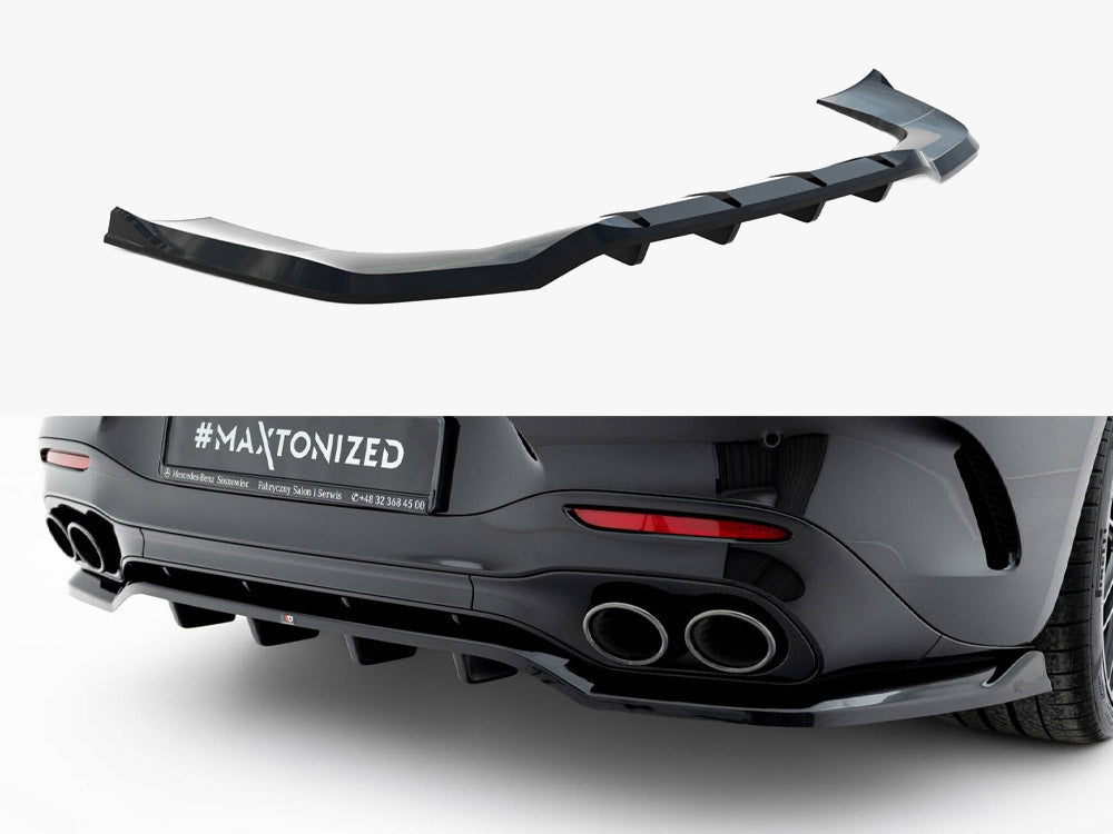 Maxton Design Rear Splitter (Vertical Bars) Mercedes-amg Sl 63 R232
