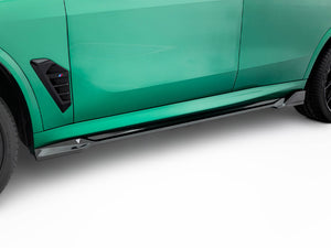 Prepreg Carbon Fiber Side Skirts BMW X5 M F95 Facelift - Wayside Performance 