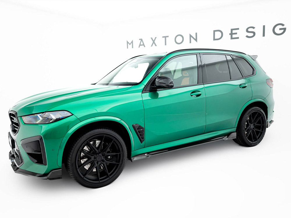 Prepreg Carbon Fiber Side Skirts BMW X5 M F95 Facelift - Wayside Performance 