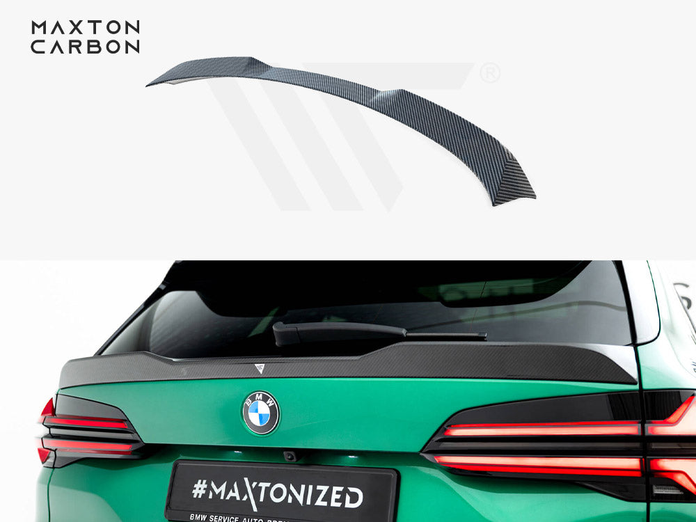 Prepreg Carbon Fiber Tailgate Spoiler (Lower) BMW X5 M F95 Facelift