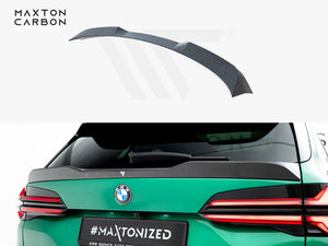 Prepreg Carbon Fiber Tailgate Spoiler (Lower) BMW X5 M F95 Facelift - Wayside Performance 