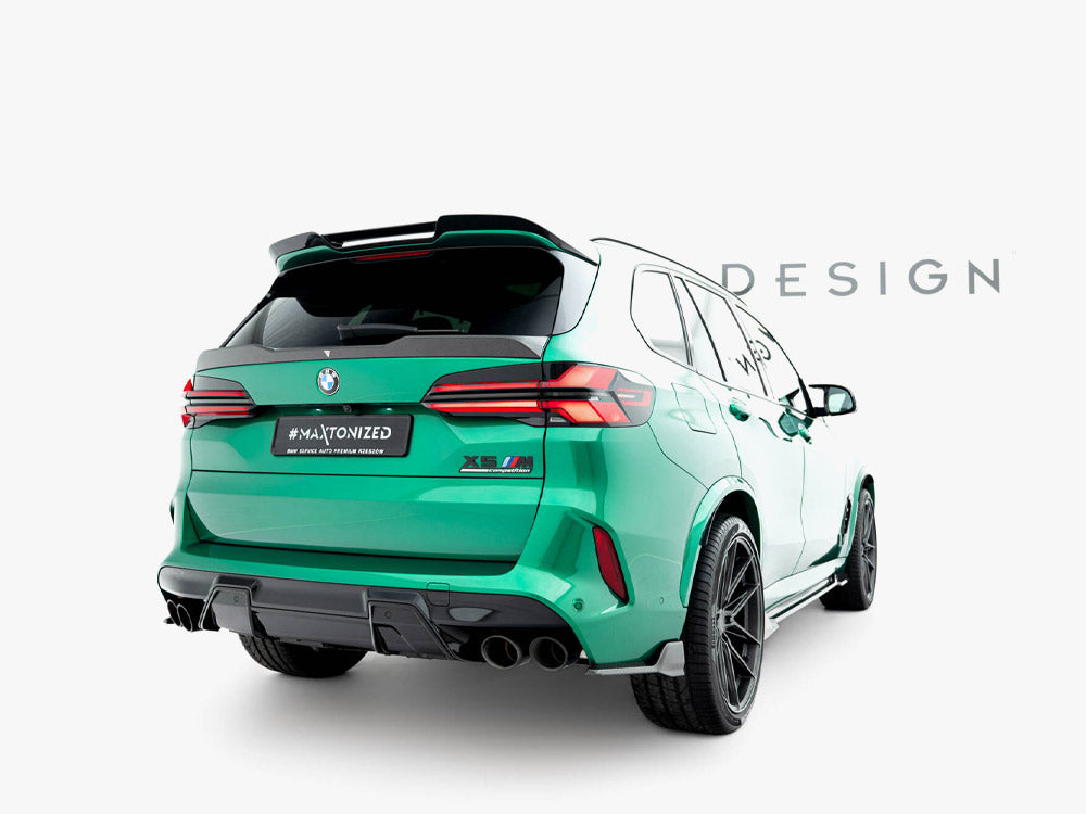 Prepreg Carbon Fiber Tailgate Spoiler (Upper) BMW X5 M F95 Facelift - Wayside Performance 