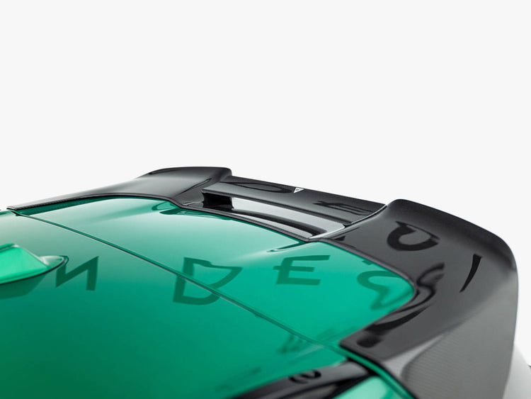 Prepreg Carbon Fiber Tailgate Spoiler (Upper) BMW X5 M F95 Facelift - Wayside Performance 