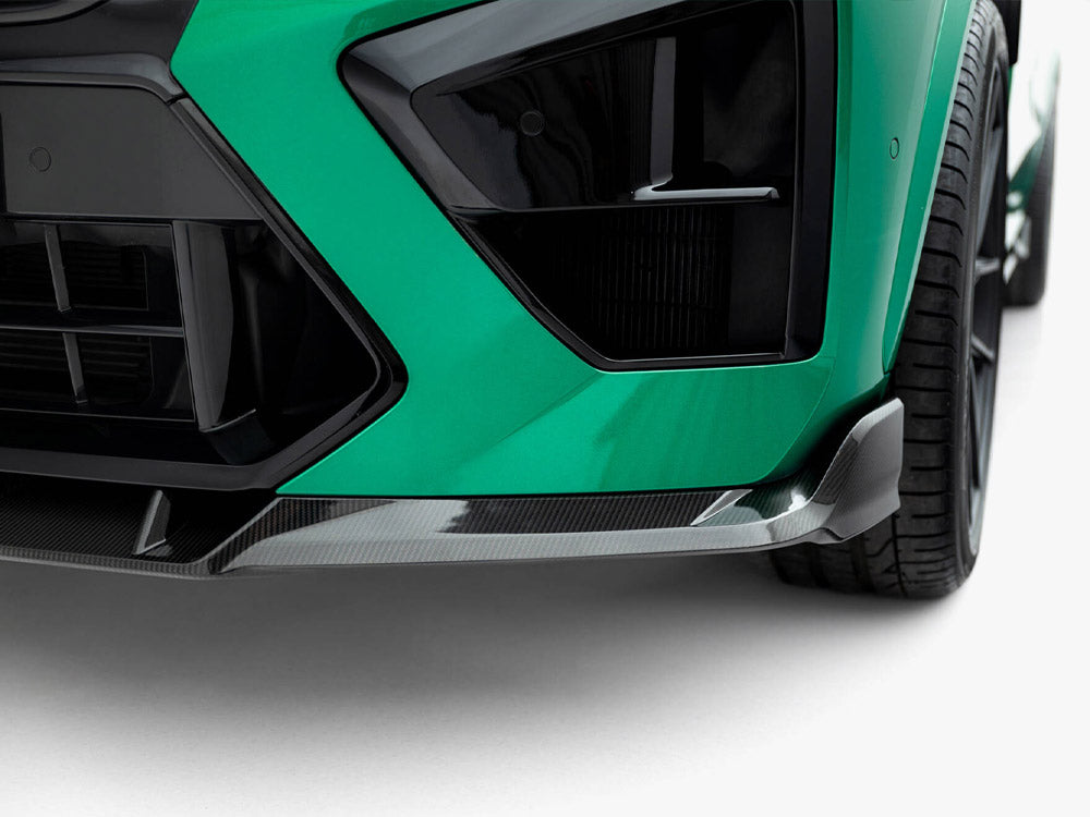 Prepreg Carbon Fiber Front Splitter BMW X5 M F95 Facelift - Wayside Performance 