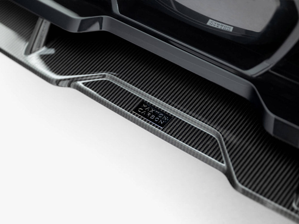 Prepreg Carbon Fiber Front Splitter BMW X5 M F95 Facelift - Wayside Performance 