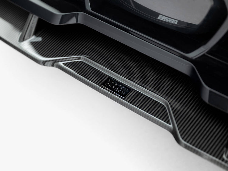 Prepreg Carbon Fiber Front Splitter BMW X5 M F95 Facelift - Wayside Performance 