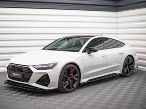 Maxton Design Side Skirts Splitters V.1 Audi RS7 C8 - Wayside Performance 