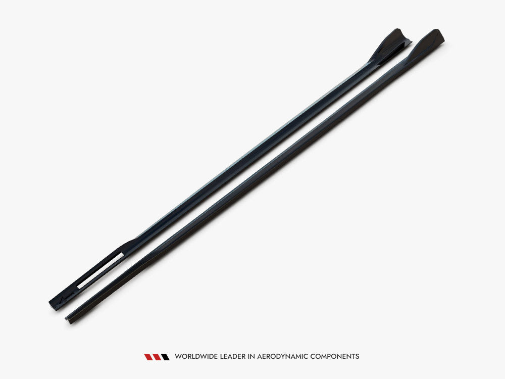 Maxton Design Side Skirts Diffusers V.2 BMW 4 M-Pack / M440i G22 / G23 / G22 Facelift / G23 Facelift - Wayside Performance 
