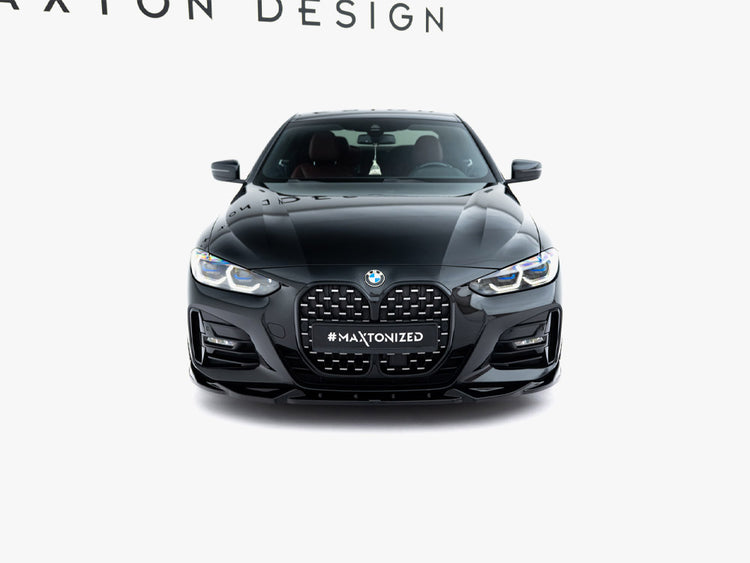 Maxton Design Front Splitter V.2 BMW 4 M-Pack / M440i G22 / G23 / G22 Facelift / G23 Facelift - Wayside Performance 