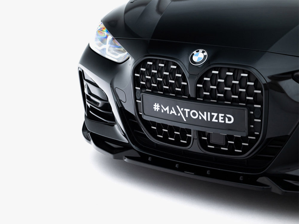 Maxton Design Front Splitter V.2 BMW 4 M-Pack / M440i G22 / G23 / G22 Facelift / G23 Facelift - Wayside Performance 