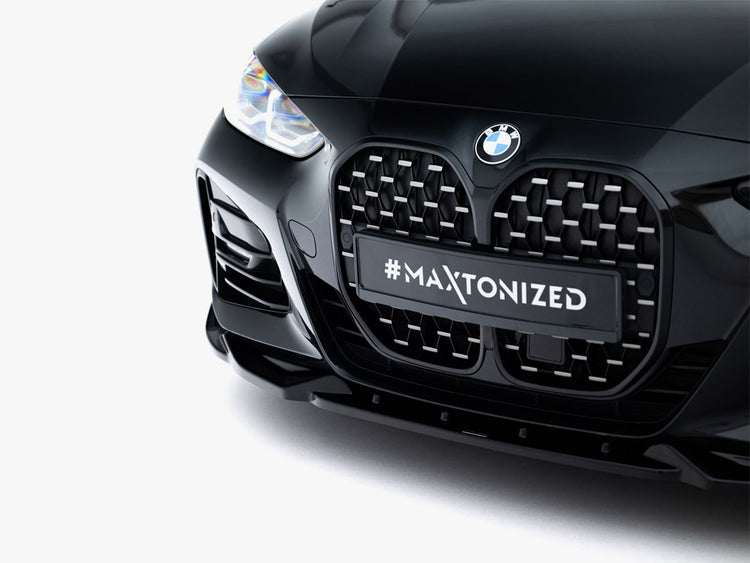 Maxton Design Front Splitter V.2 BMW 4 M-Pack / M440i G22 / G23 / G22 Facelift / G23 Facelift - Wayside Performance 