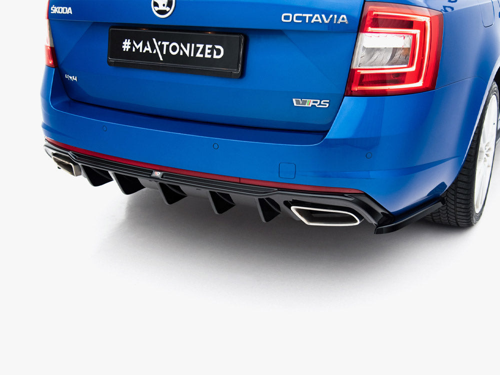 Rear Valance V.2 Skoda Octavia RS Mk3 / Mk3 FL Hatchback / Estate (Petrol) - Wayside Performance 
