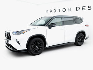 Maxton Design Side Skirts Diffusers Toyota Highlander Mk4 - Wayside Performance 
