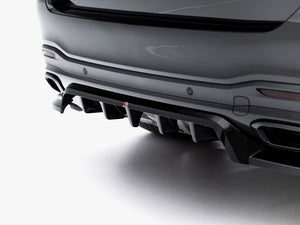 Maxton Design Rear Splitter (Vertical Bars) Mercedes-benz Gls Amg-line X167 Facelift - Wayside Performance 