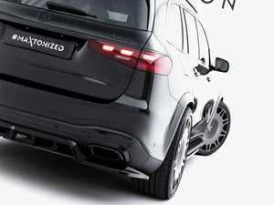 Maxton Design Rear Splitter (Vertical Bars) Mercedes-benz Gls Amg-line X167 Facelift - Wayside Performance 