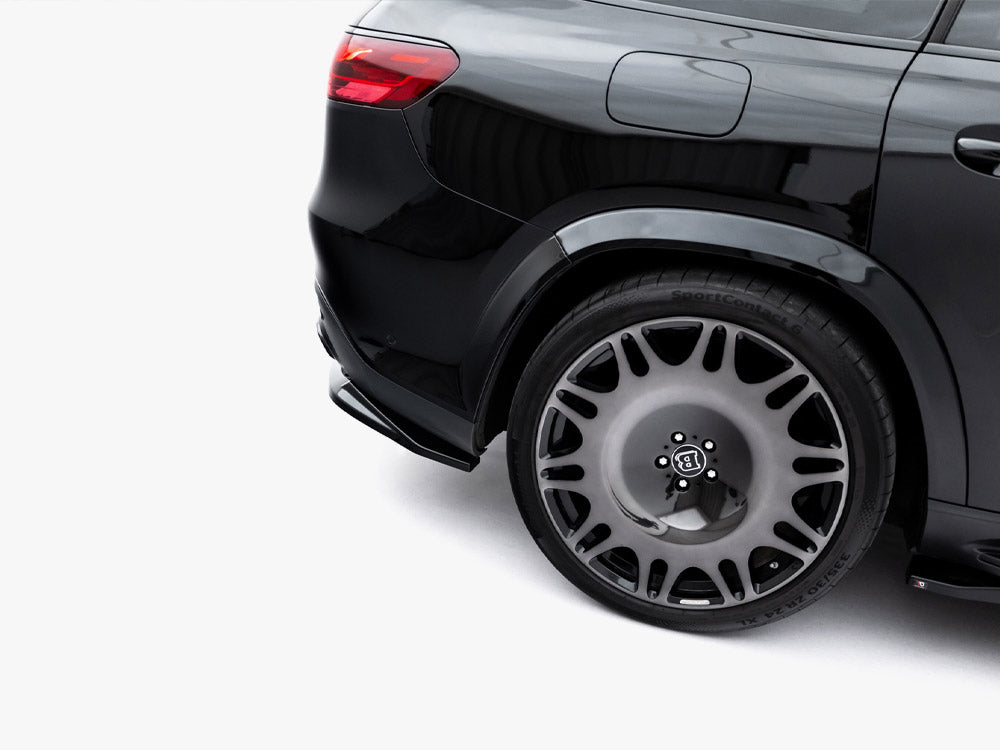 Maxton Design Rear Splitter (Vertical Bars) Mercedes-benz Gls Amg-line X167 Facelift - Wayside Performance 