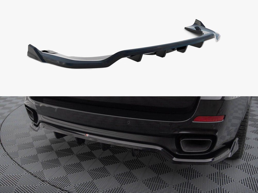 Maxton Design Rear Splitter (Vertical Bars) BMW X5 M-Pack F15 - Wayside Performance