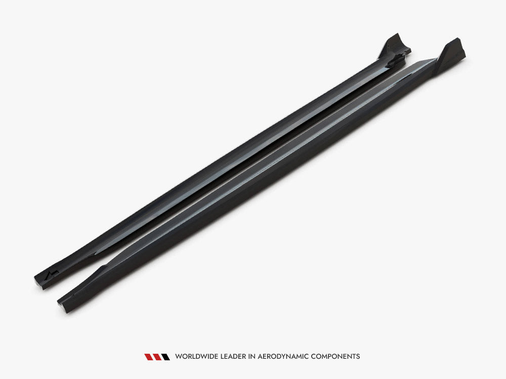 Maxton Design Side Skirts Diffusers V.2 BMW X5 M-Pack F15 - Wayside Performance 