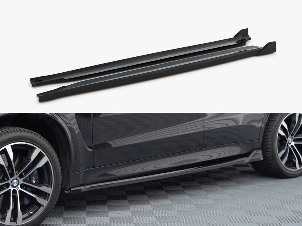Maxton Design Side Skirts Diffusers V.2 BMW X5 M-Pack F15 - Wayside Performance 