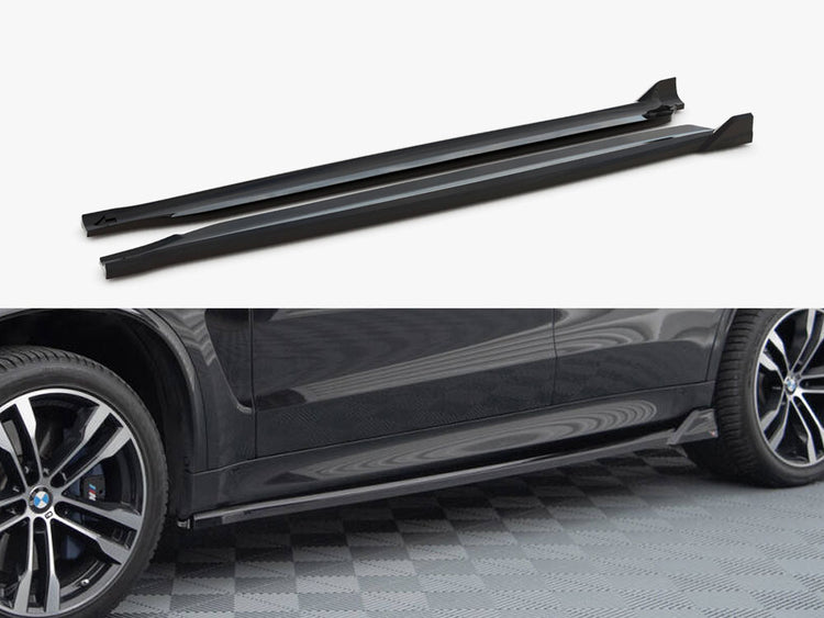 Maxton Design Side Skirts Diffusers V.2 BMW X5 M-Pack F15 - Wayside Performance 