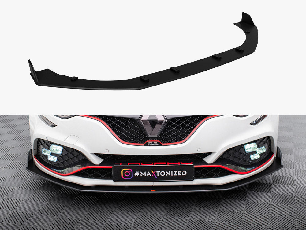 Maxton Design Street PRO Front Splitter Renault Megane RS Mk4 - Wayside Performance 