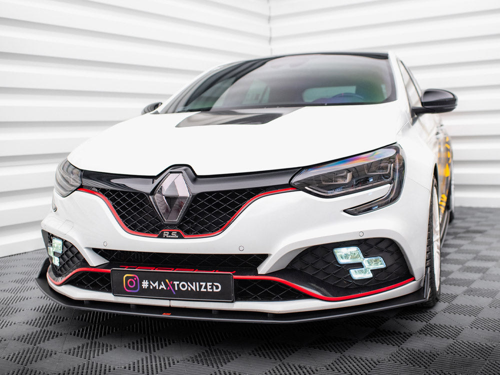 Maxton Design Street PRO Front Splitter Renault Megane RS Mk4 - Wayside Performance 