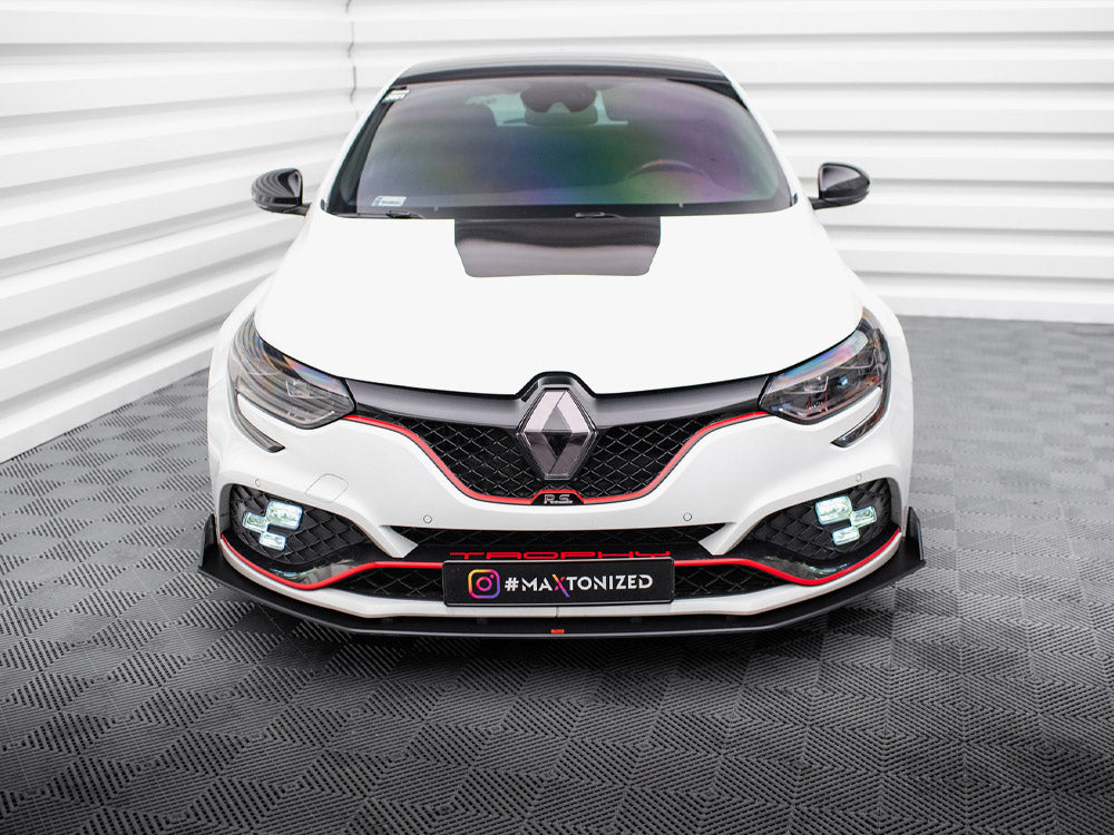 Maxton Design Street PRO Front Splitter Renault Megane RS Mk4 - Wayside Performance 