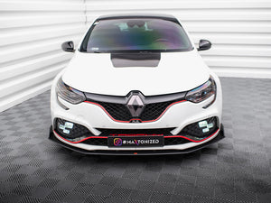 Maxton Design Street PRO Front Splitter Renault Megane RS Mk4 - Wayside Performance 
