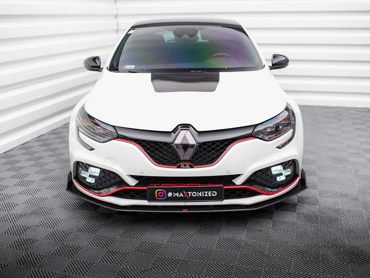 Maxton Design Street PRO Front Splitter Renault Megane RS Mk4 - Wayside Performance 