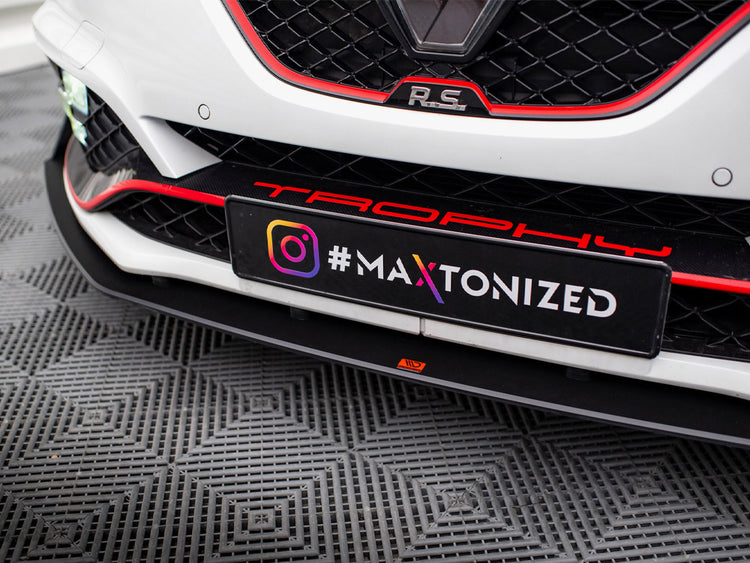 Maxton Design Street PRO Front Splitter Renault Megane RS Mk4 - Wayside Performance 