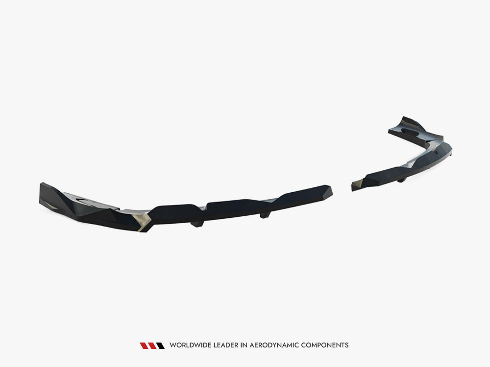 Maxton Design Rear Splitter (Vertical Bars) BMW X3 M-Pack G45 - Wayside Performance 
