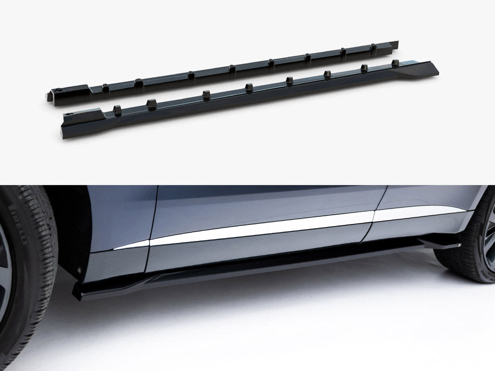 Maxton Design Side Skirts Diffusers Jaguar F-Pace R-Sport Mk1 Facelift - Wayside Performance 