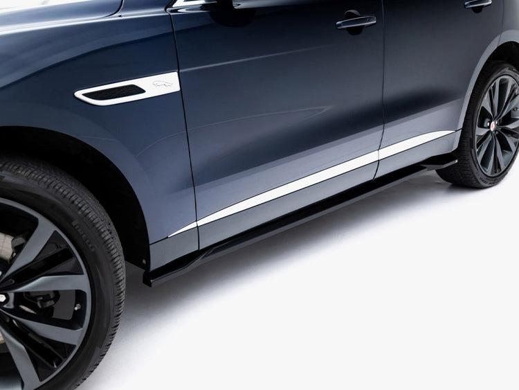 Maxton Design Side Skirts Diffusers Jaguar F-Pace R-Sport Mk1 Facelift - Wayside Performance 