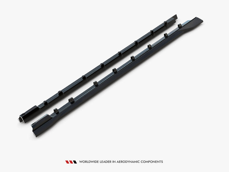 Maxton Design Side Skirts Diffusers Jaguar F-Pace R-Sport Mk1 Facelift - Wayside Performance 