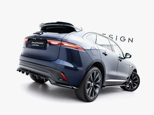 Maxton Design Rear Splitter (Vertical Bars) Jaguar F-Pace R-Sport Mk1 Facelift - Wayside Performance 